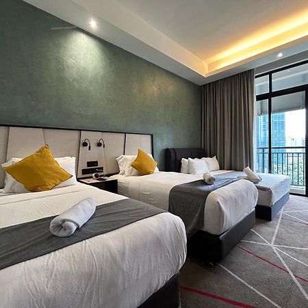 #23 Kl Towel View Twin Bed Suites @ Infinity Pool Kuala Lumpur Eksteriør billede