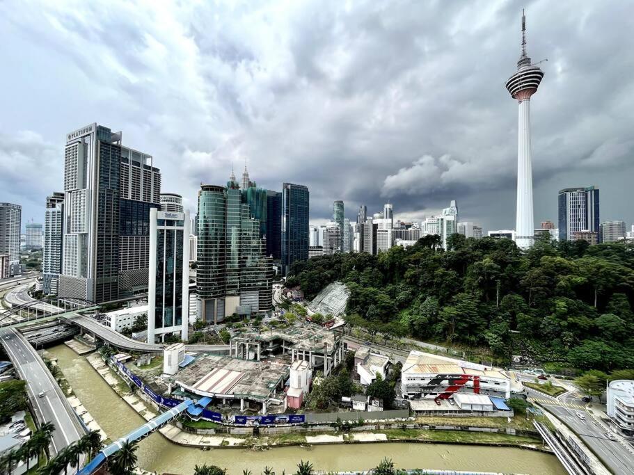 #23 Kl Towel View Twin Bed Suites @ Infinity Pool Kuala Lumpur Eksteriør billede